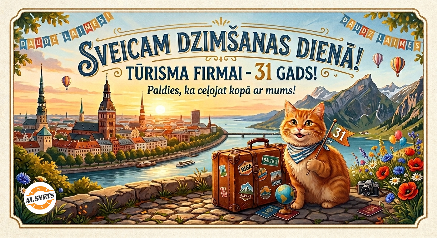 Tūrisma aģentūra AL SVETS Dzimšanas diena!
